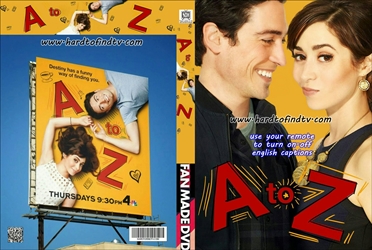 [CC] A To Z A-Z The Complete Tv Series On Dvd Ben Feldman Cristin Milioti Katey Sagal 