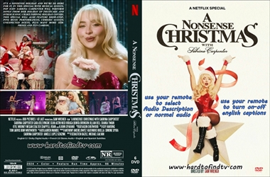 [CC + AD] A Nonsense Christmas with Sabrina Carpenter DVD 