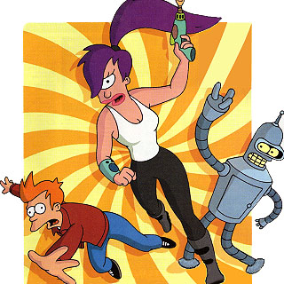 Futurama 2000 The Complete Series Seasons 1 to 7 On 9 DVDs 