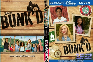 [CC] BUNK’D BUNK 2015 S01 02 03 04 05 06 07 On DVD Peyton List Karan Brar Skai Jackson Miranda May Nina Lu 42 DVDS 